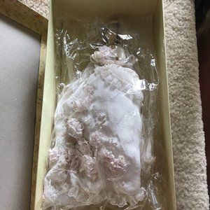 NIB Teddy Bridesmaids Pink Delicate Handmade Doll